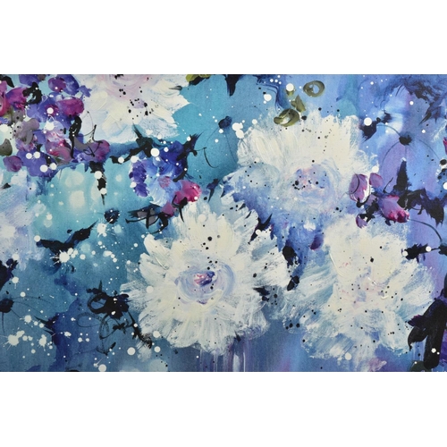 408 - DANIELLE OCONNOR AKIYAMA (CANADA 1957) 'PURE HEART',  a signed limited edition print of wild flowers... 