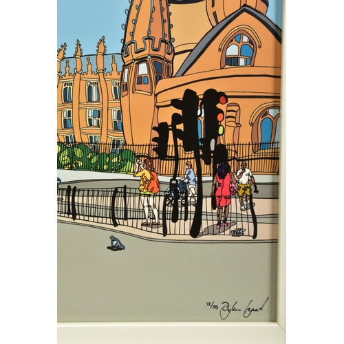 413 - DYLAN IZAAK (BRITISH 1971) 'LONDON PRIDE', a signed limited edition print depicting London icons, 72... 