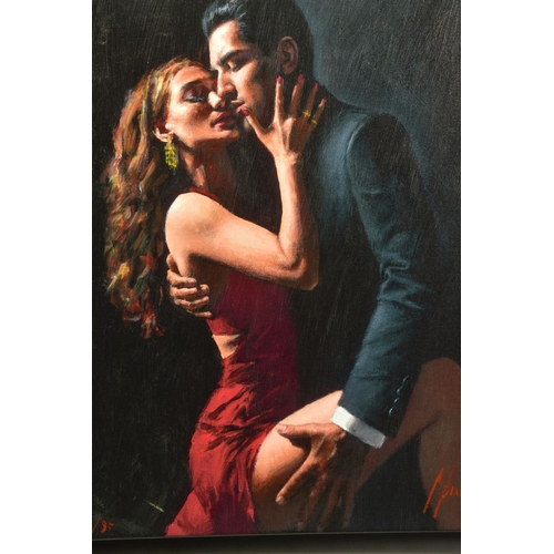 416 - FABIAN PEREZ (ARGENTINA 1967) 'TANGO EN SAN TELMO III', a signed limited edition print of male and f... 