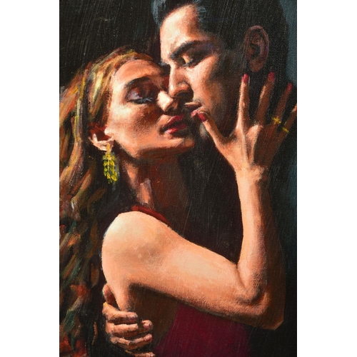 416 - FABIAN PEREZ (ARGENTINA 1967) 'TANGO EN SAN TELMO III', a signed limited edition print of male and f... 