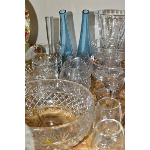 450 - A GROUP OF CERAMICS, GLASSWARES, A PROPELLER AND SUNDRY ITEMS, to include a Typhoon frosted glass bu... 