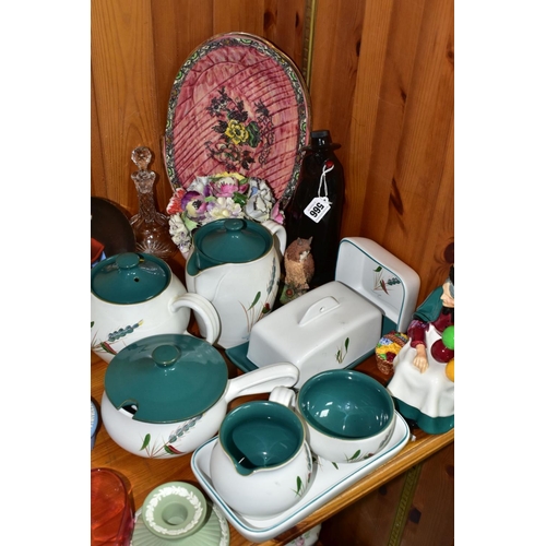 566 - A BOXED CORONATION CHILDREN'S TEA SET, CERAMICS AND GLASSWARES, to include an Einco 1953 Coronation ... 