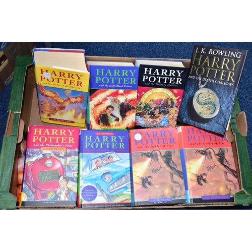 572 - ROWLING; J.K. a collection of fourteen 'HARRY POTTER' titles comprising three Harry Potter and the P... 