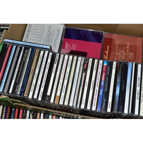 623 - NINE BOXES OF SHEET MUSIC, CDS AND RECORDS, to include four boxes of assorted sheet music for piano,... 