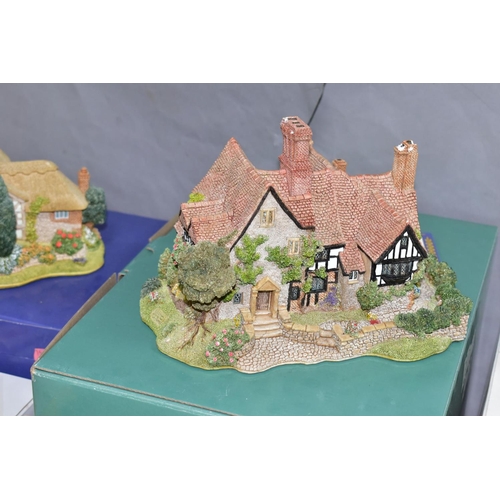 662 - FORTY TWO BOXED LILLIPUT LANE SCUPLTURES FROM THE SOUTH EAST AND SOUTH WEST COLLECTIONS, all with de... 