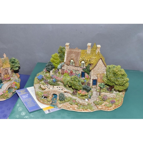 665 - FORTY THREE BOXED LILLIPUT LANE SCULPTURES FROM THE BRITISH COLLECTION, all with deeds, to include F... 