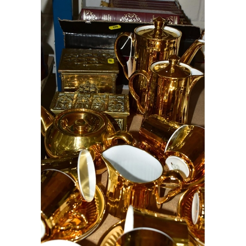 698 - ONE BOX AND LOOSE ROYAL WORCESTER TEA SET, BOOKS AND SUNDRY ITEMS, to include a twenty eight piece R... 