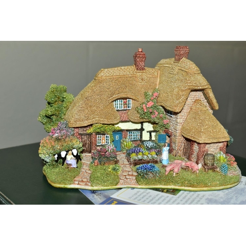 717 - TEN BOXED LILLIPUT LANE SCULPTURES FROM THE COLLECTORS CLUB AND ANNIVERSARY COLLECTIONS, all with de... 