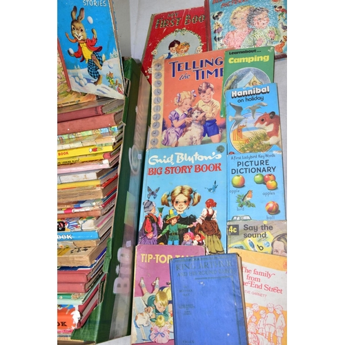 784 - A BOX OF VINTAGE CHILDRENS BOOKS, including The Monster Rupert Book, Rupert Adventure Book, Rupert G... 