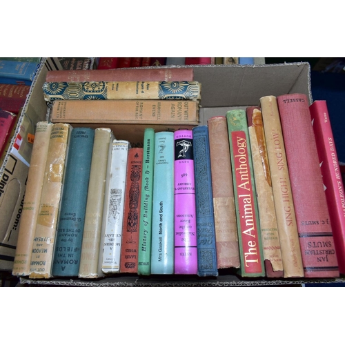 822 - BOOKS, eight boxes containing approximately 170 titles in hardback format to include 'classic' by Ch... 