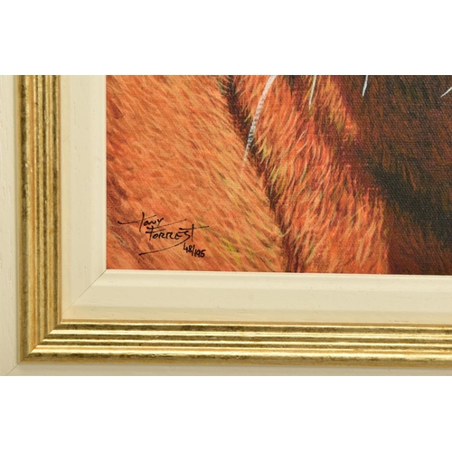 402 - TONY FORREST (BRITISH 1961) 'WILD THING' A signed limited edition print of a tiger, 48/195 with cert... 