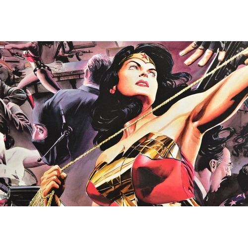 417 - ALEX ROSS FOR DC COMICS (AMERICAN CONTEMPORARY) 'WONDER WOMAN:DEFENDER OF TRUTH) a signed limited ed... 