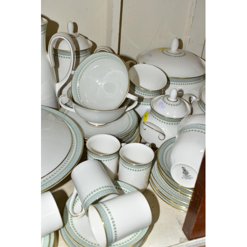 469 - AN EIGHTY SEVEN PIECE ROYAL DOULTON BERKSHIRE DINNER SERVICE TC1021, comprising a coffee pot, a teap... 