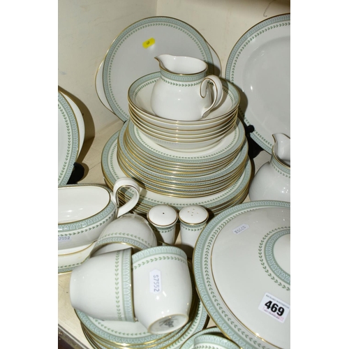 469 - AN EIGHTY SEVEN PIECE ROYAL DOULTON BERKSHIRE DINNER SERVICE TC1021, comprising a coffee pot, a teap... 