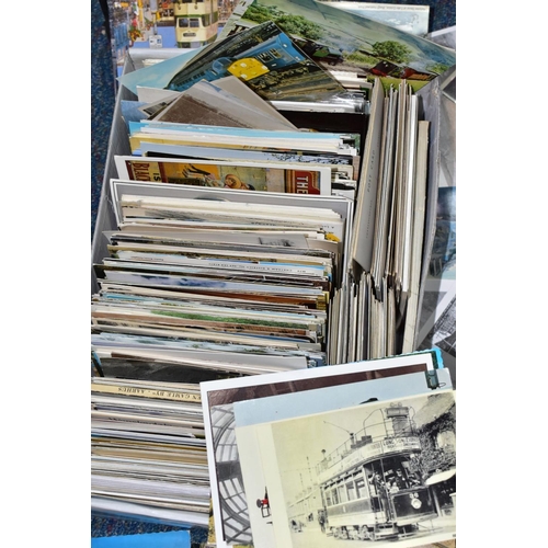 494 - POSTCARDS, a collection of 700+ transport related postcards (mostly railway) dating from the early 2... 