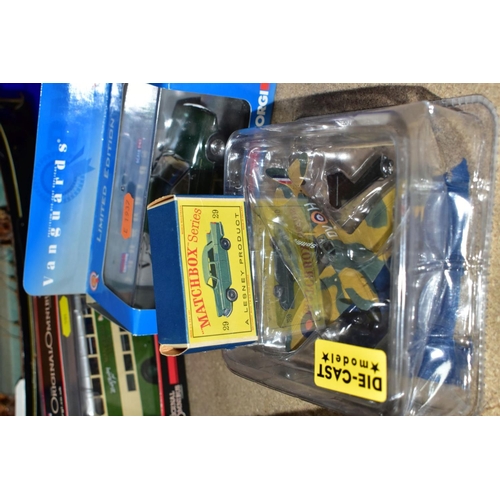 501 - A BOX AND LOOSE MODEL BOAT AND DIECAST VEHICLES, to include a boxed Lesney Matchbox Austin A55 Cambr... 