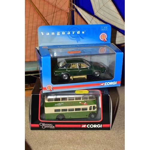 501 - A BOX AND LOOSE MODEL BOAT AND DIECAST VEHICLES, to include a boxed Lesney Matchbox Austin A55 Cambr... 