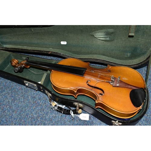 505 - TWO CASED VIOLINS, both are Chinese Skylark brand, 7/8 size violins in need of restringing, model nu... 