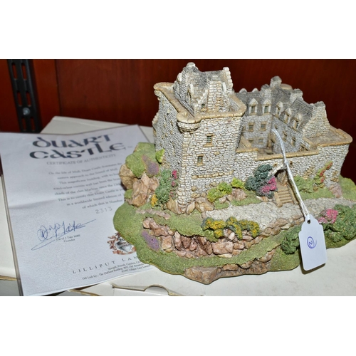 620 - TWO BOXED LIMITED EDITION LILLIPUT LANE SCULPTURES, comprising Scotney Castle Garden no 3719/4500 wi... 