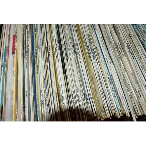 676 - SEVEN BOXES OF LP RECORDS AND A SMALL QUANTITY OF SINGLES RECORDS, ETC, including a limited edition ... 