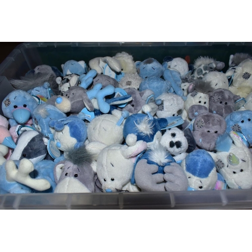 694 - THREE BOXES OF ME TO YOU, BLUE NOSE AND PUDSEY BEAR ITEMS, to include forty three My Blue Nose Frien... 