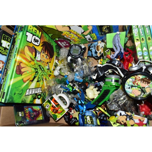 701 - A COLLECTION  OF BEN 10 ALIEN FORCE TOYS AND COLLECTABLES, to include boxed Bandai Kevin Levin's Act... 