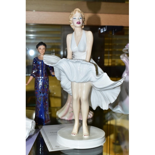 765 - FIVE BOXED COALPORT FIGURINES, most limited edition, comprising The Gem Collection: Diamond 83/1500 ... 