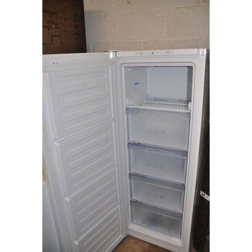 1278 - A BEKO FFG1545W LARDER FREEZER width 55cm, depth 54cm and height 145cm (PAT pass and working at -18 ... 