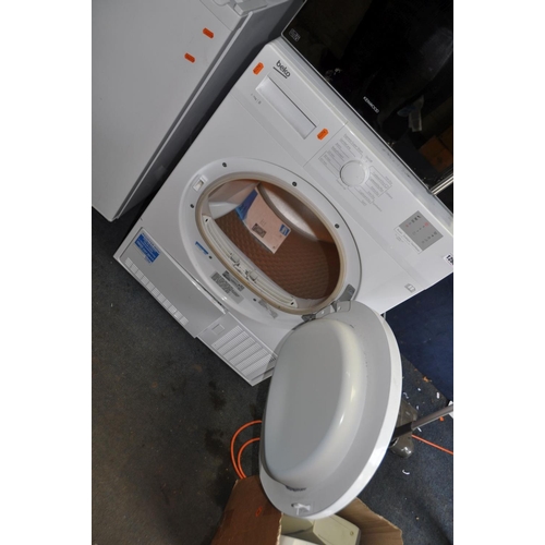 1280 - A BEKO DTGC700W CONDENSOR DRYER width 60cm, depth 58cm and height 85cm (PAT pass and working)