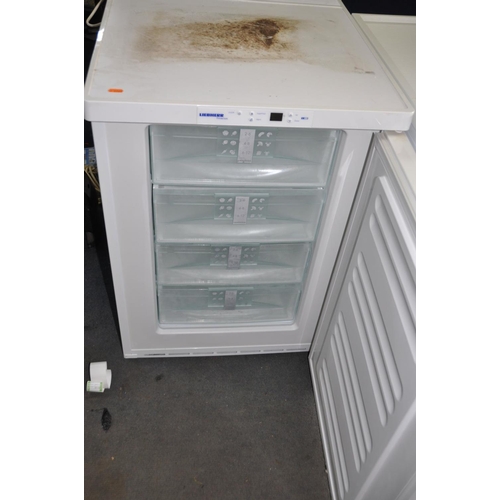 1298 - A LIEBHERR PREMIUM UNDER COUNTER FREEZER width 60cm, depth 60cm and height 85cm (PAT pass and workin... 