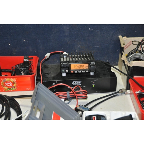 1314 - A YAESU FM TRANCEIVER with ENOS power Supply, a Weller Universal soldering iron (both PAT pass and w... 