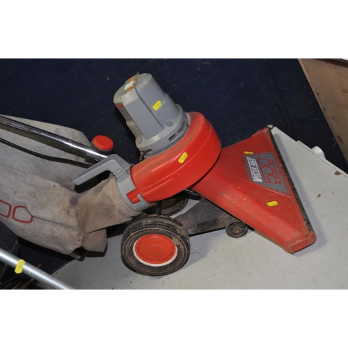 1336 - A HAECHSEL MAX 1302S GARDEN SHREDDER and a Victa Vac garden vac (both PAT pass and working with shar... 