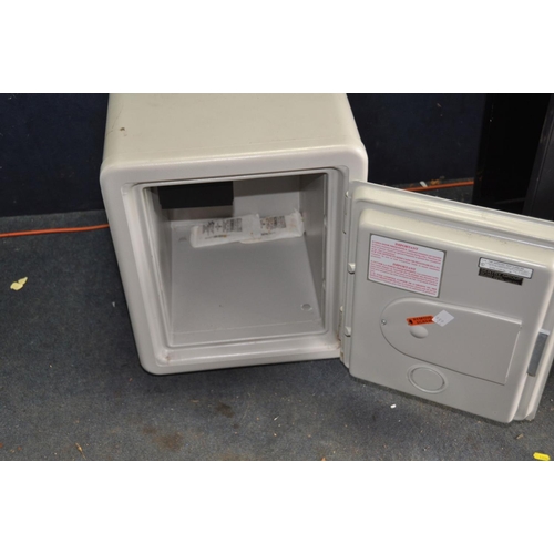 1344 - A SENTRY 1330 PERSONAL SAFE with code width 44cm, depth 44cm and height 56cm