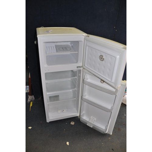 1348 - A CURRYS ESSENTIAL C50TW12 FRIDGE FREEZER width 48, depth 50cm and height 115cm (PAT pass and workin... 