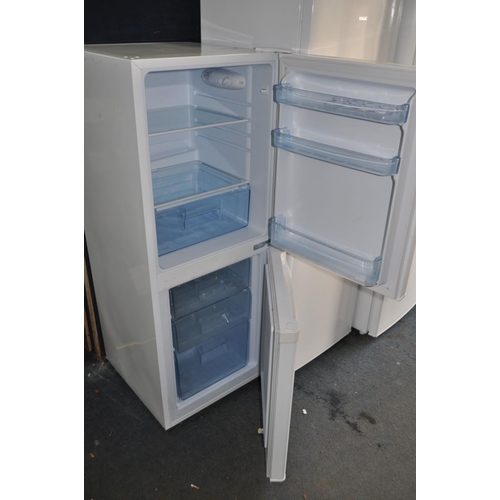 1361 - AN AMICA FRIDGE FREEZER width 50cm, depth 56cm and height 128cm (PAT pass and working at 0 and -21 d... 