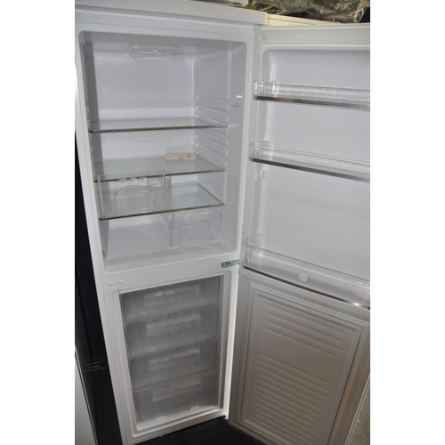 1375 - A HOOVER HSC574W TALL FRIDGE FREEZER measuring width 54cm x depth 56cm x height 173cm (PAT pass and ... 