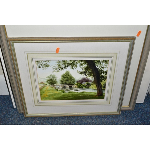 610 - 20TH CENTURY PAINTINGS AND PRINTS, comprising Edwin Grieg Hall  'Blea Tarn', signed bottom left, art... 