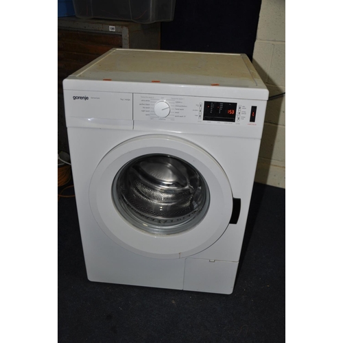 1265 - A GORENJE W7453LC 7kg washing machine (PAT pass and powers up)