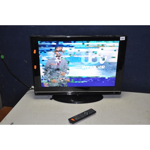 1267 - A EVOTEL ELCD26DUS TV with remote (PAT pass and working)