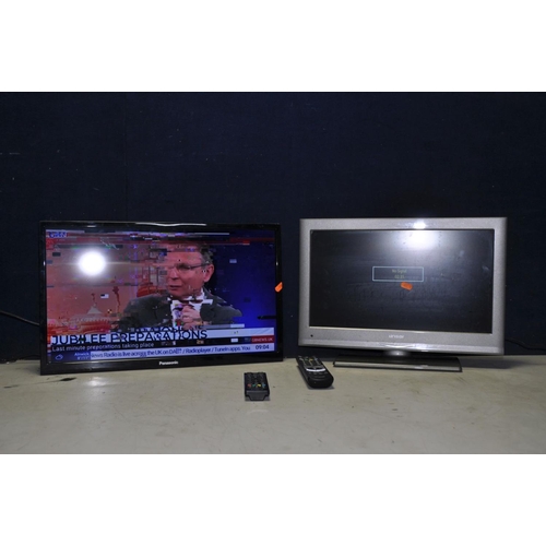 1269 - A PANASONIC TX-24C300B 24in TV with remote (no stand or bracket) (PAT fail due to join in power cabl... 