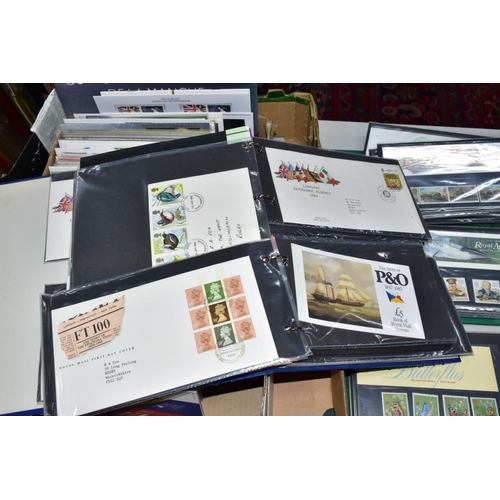 419 - COLLECTION OF MAINLY GB STAMPS as FDCs and presentation packs from 1980 to approx. 2000 appears larg... 