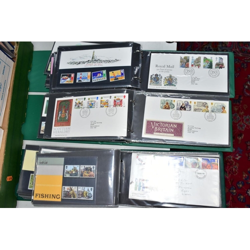 419 - COLLECTION OF MAINLY GB STAMPS as FDCs and presentation packs from 1980 to approx. 2000 appears larg... 