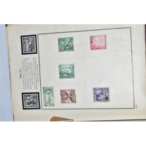 429 - WORLDWIDE STAMP COLLECTION in Meteor loose leaf album, mainly mid period to about 1950