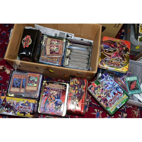 434 - FIVE BOXES OF APPROXIMATELY 9000 YU-GI-OH CARDS, ranging from a variety of different sets including ... 