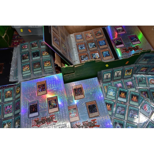 434 - FIVE BOXES OF APPROXIMATELY 9000 YU-GI-OH CARDS, ranging from a variety of different sets including ... 