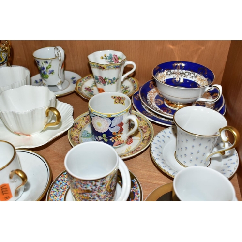 457 - A GROUP OF TEACUPS, COFFEE CANS AND SAUCERS to include Rosenthal Studio-Line cups and saucers design... 