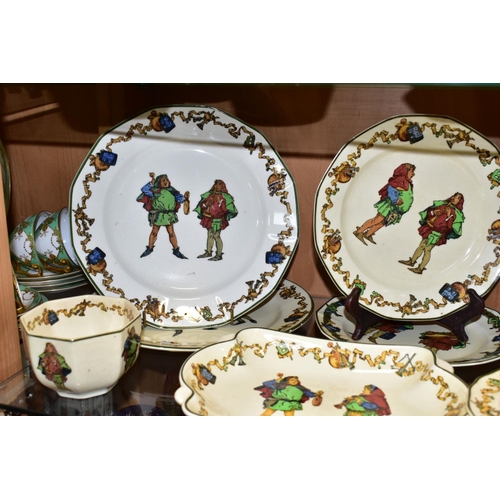 505 - A GROUP OF ROYAL DOULTON SERIESWARE, OTHER CERAMICS AND GLASSWARES, to include eleven pieces of Roya... 