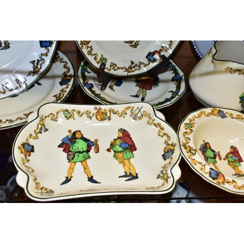 505 - A GROUP OF ROYAL DOULTON SERIESWARE, OTHER CERAMICS AND GLASSWARES, to include eleven pieces of Roya... 