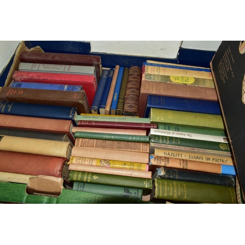 613 - NINE BOXES CONTAINING APPROX 450 BOOKS OF  A WIDE RANGE  OF INTERESTS, some Enid Blyton and other ch... 