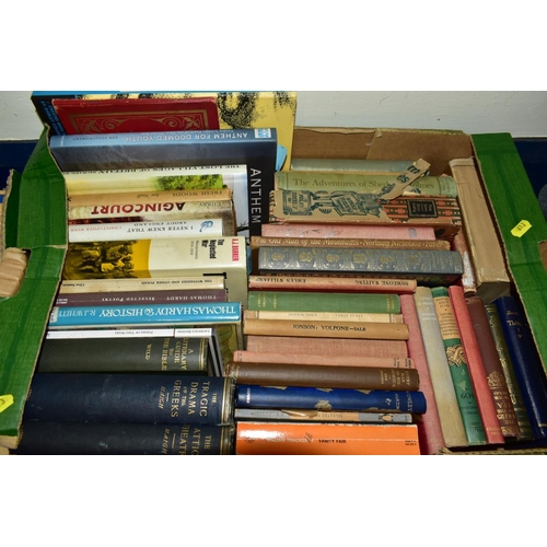 613 - NINE BOXES CONTAINING APPROX 450 BOOKS OF  A WIDE RANGE  OF INTERESTS, some Enid Blyton and other ch... 